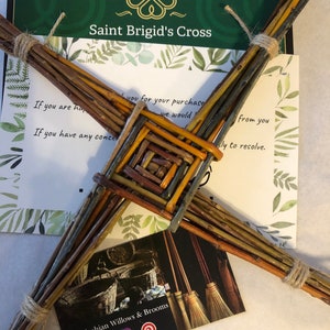 St. Brigid's Cross, Willow Cross, Celtic, Irish