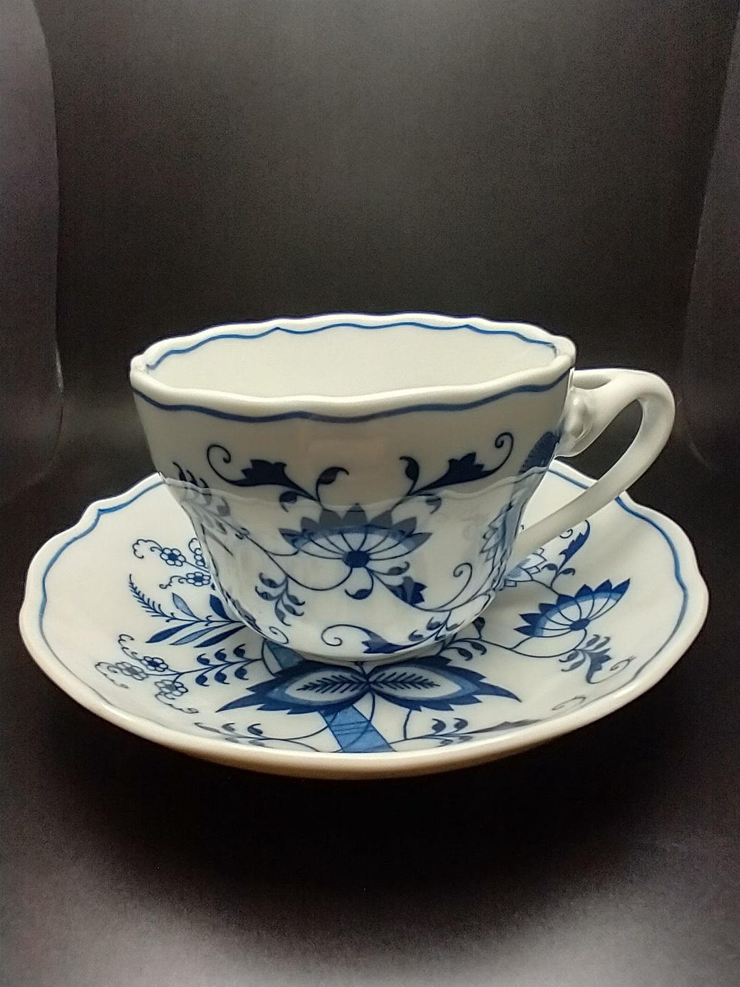 Vintage Blue Danube Demitasse Tea or Coffee Cup & Saucer Set Japan ...