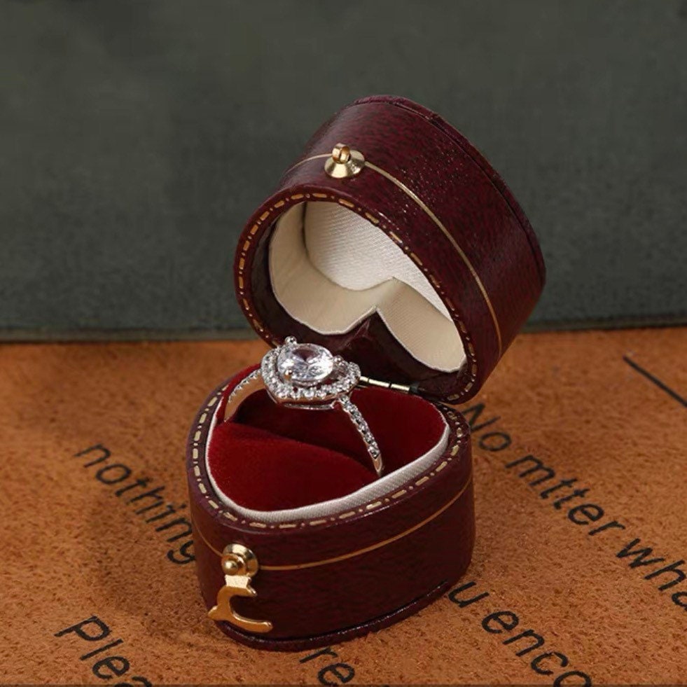 Vintage Style Ring Box Mini Victorian Style Ring Box Etsy