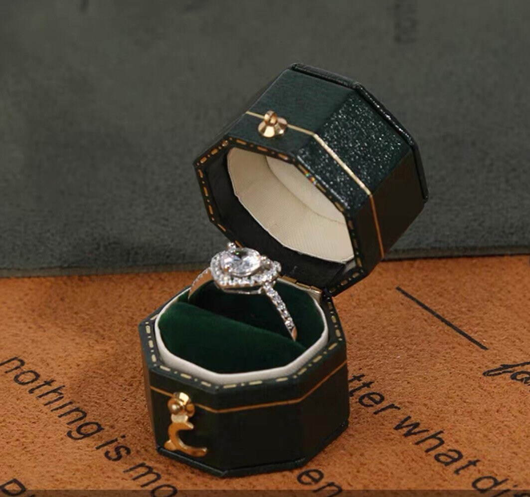 Vintage Style Ring Box Mini Victorian Style Ring Box Etsy