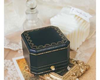 Vintage Style Necklace Box, Antique Style Jewelry Box, Necklace Display Box, Necklace Jewelry Box, Necklace Gift Box, Jewelry Gift Box