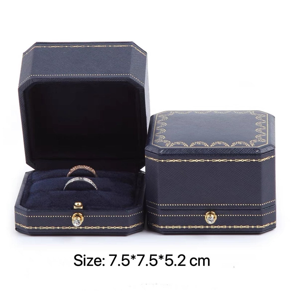 Vintage Style Necklace Box, Antique Style Jewelry Box Vintage Style Necklace Box, Antique Style Jewelry Box