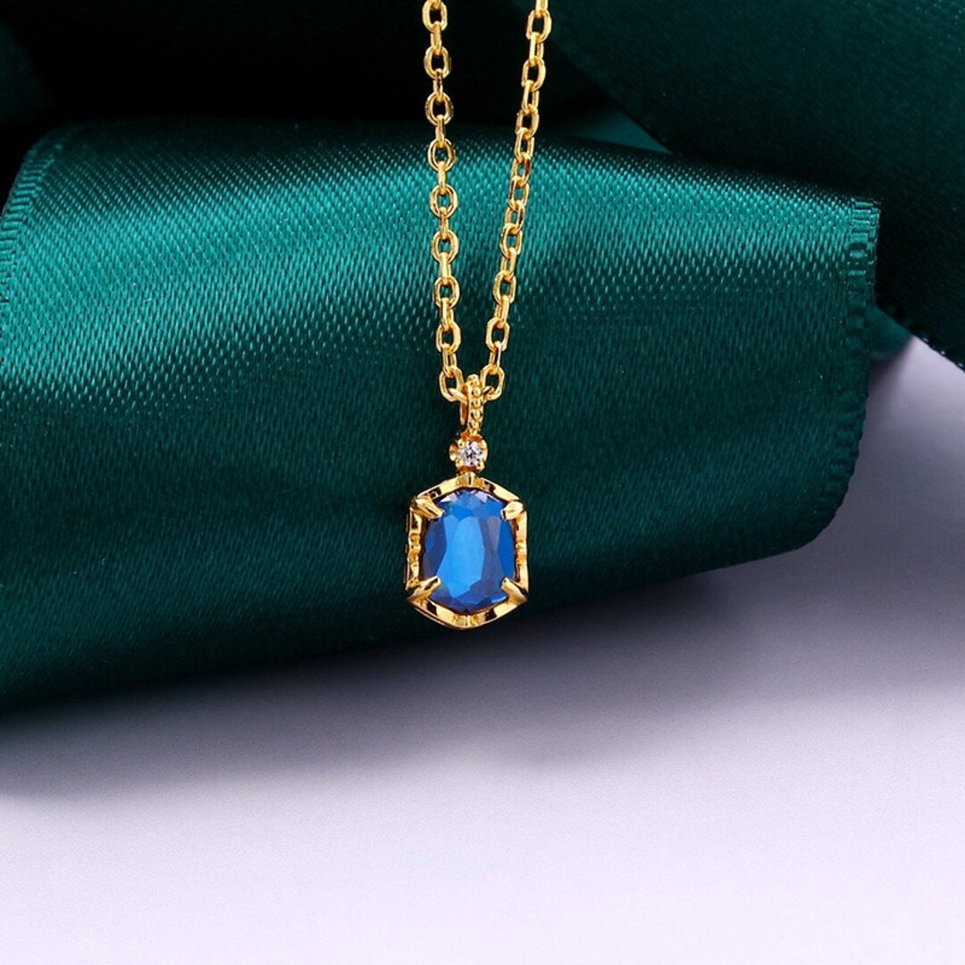 Trendy Geometric Silver Plated Hexagon Necklace Simple Long Chain Necklace 30pcs-N142
