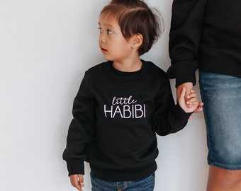 Soft Fleece Little Habibi Crewneck for Kids