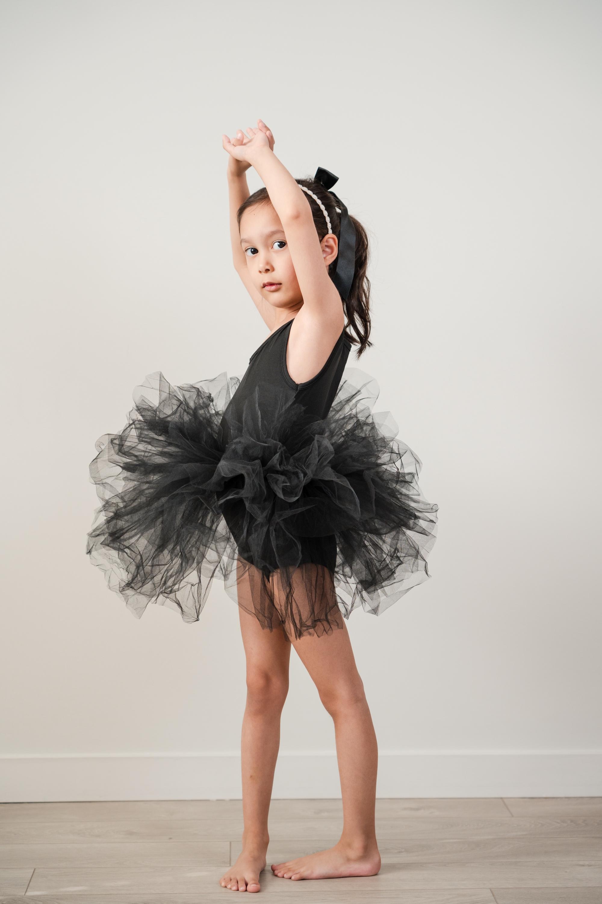 ballerina dress black Bailey Black Taffeta Ballet Dress main image 1