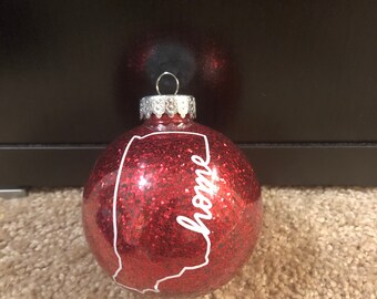 Indiana Hoosiers Christmas Ornament 2022 Hoosier Ornament | Etsy