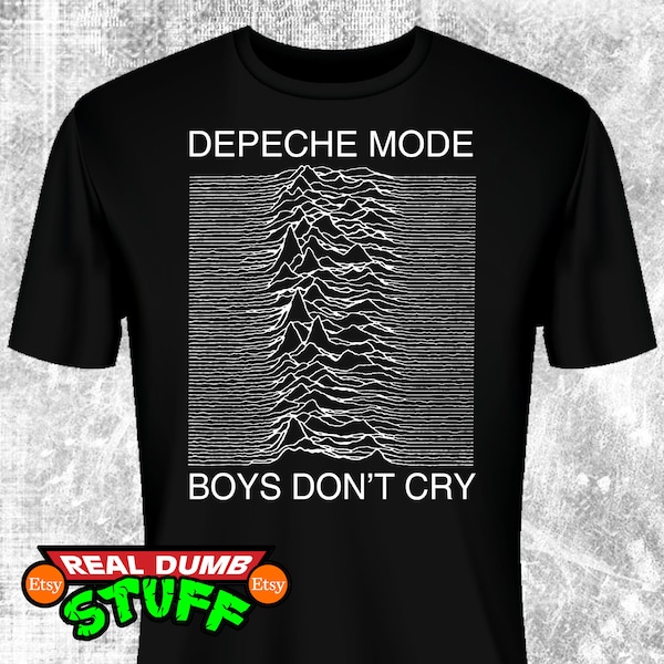 Joy Division Depeche Mode Cure T-Shirt Mashup