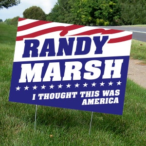 Randy Marsh Election Yard Sign