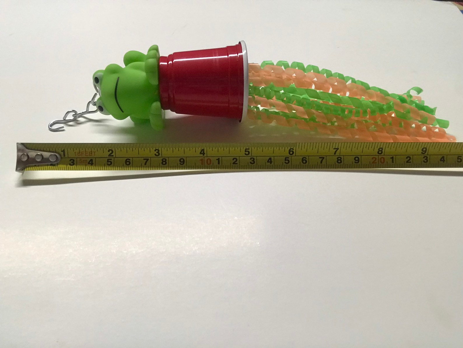 Frog Straw Toy For Small Birds Etsy