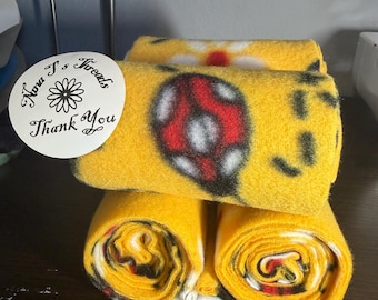 Fleece sheep leg wraps