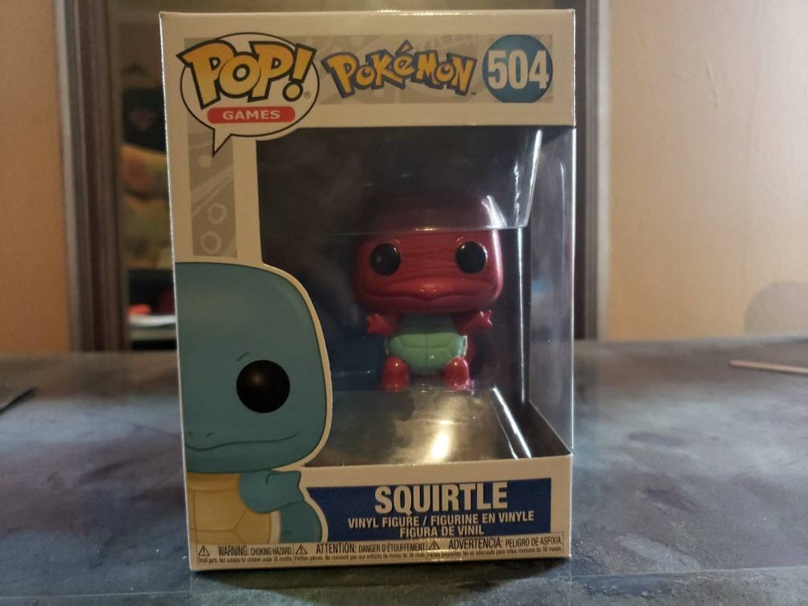 Custom funko pop squirtle | Etsy
