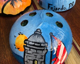 Pintado a mano ~ Coco ~ Portalápices