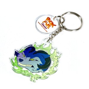 BAD DOG "Grrr" Keychain