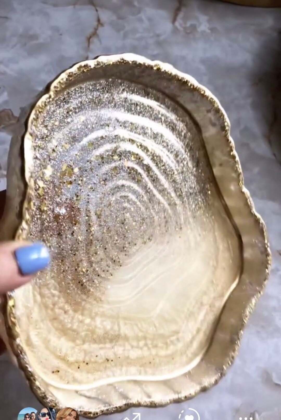 Original Agate Design Tray - Unique Shape Made With Resin Epoxy - Etsy