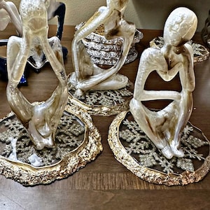 Abstract Thinkers Statues