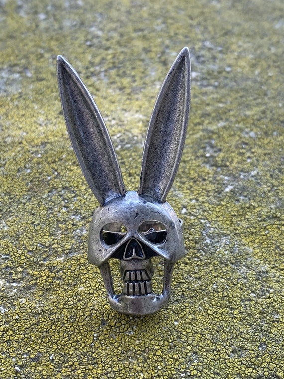 Zombie Bunny Stainless Steel Ring – Gifts From The Crypt