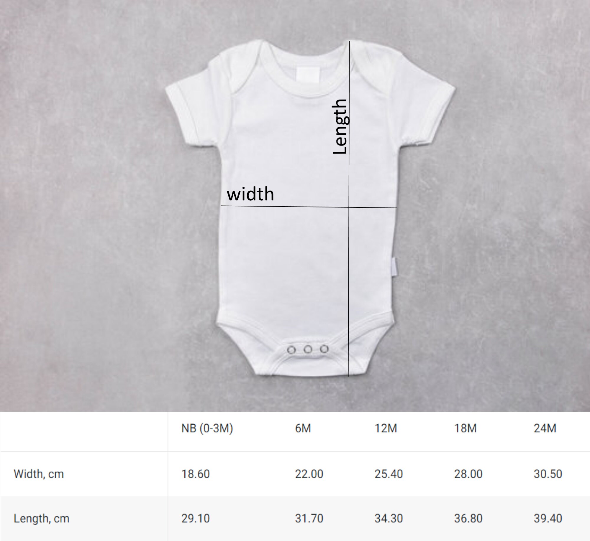 Baby Bodysuit - Custom Personalized Motocross Jersey 6-12 Months / White