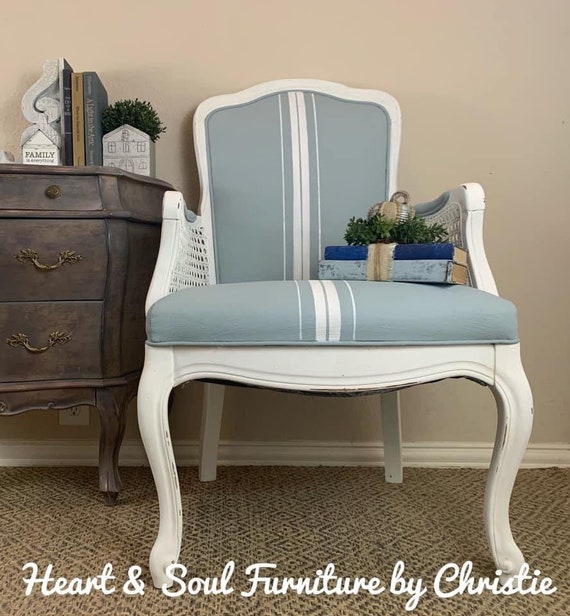 Shabby Chic French Country Arm Chair VICTOR TRAFALGAR – Shabby