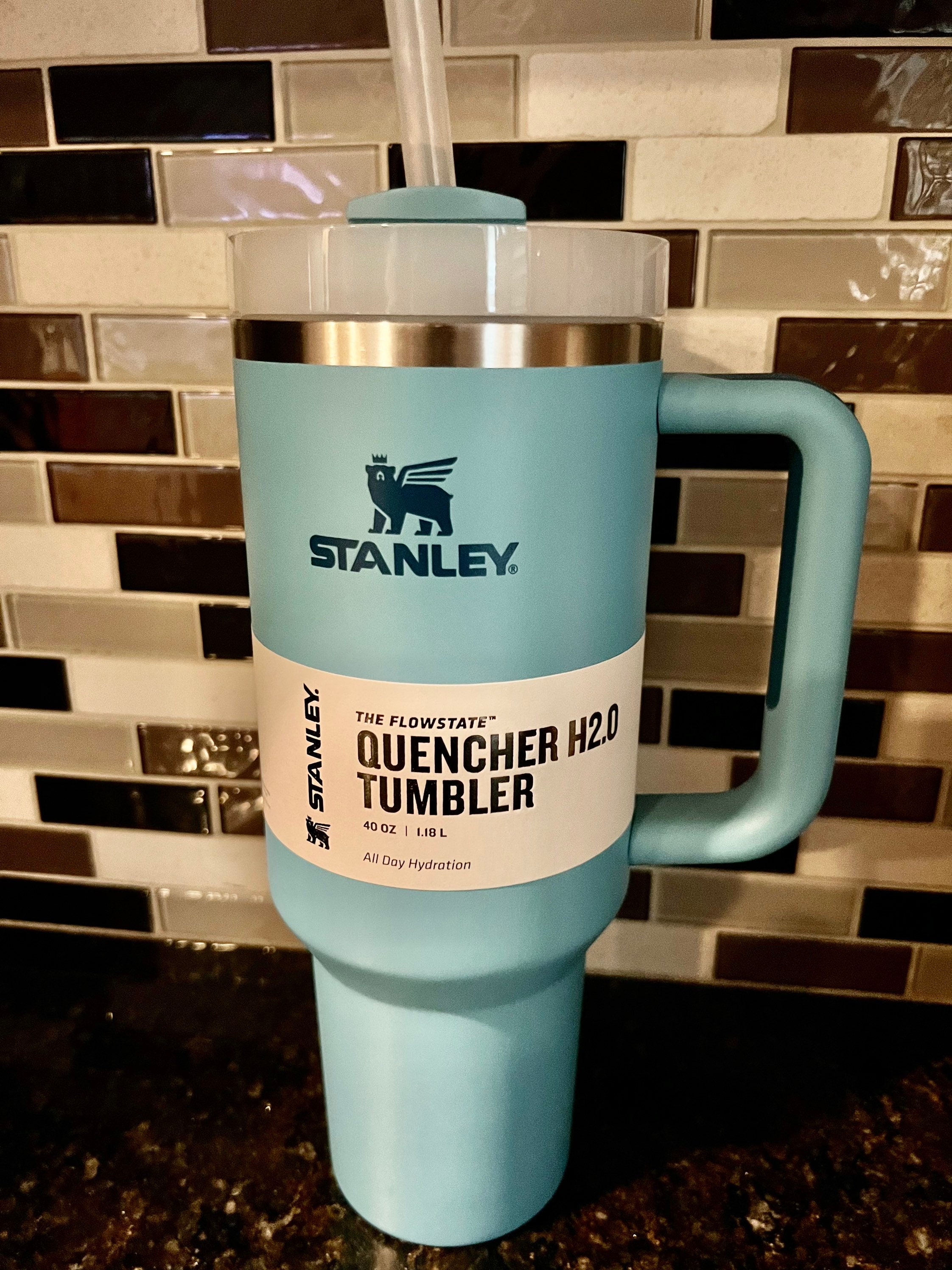 Stanley The Quencher H2.0 SOFT MATTE DUNE Flowstate Tumbler 40 OZ - FREE  SHIP