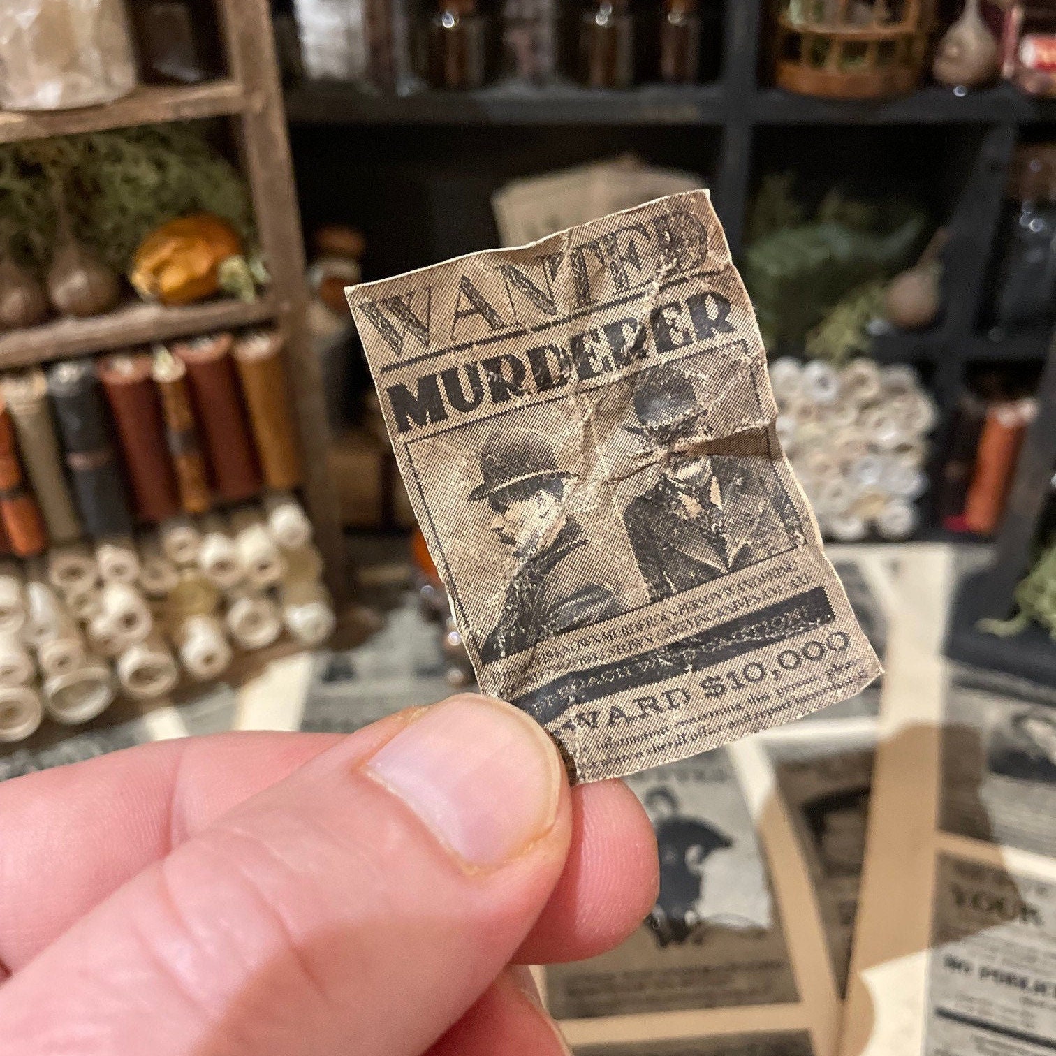 24 X Unique Miniature Posters 1 12 Scale Vintage Mini Etsy de