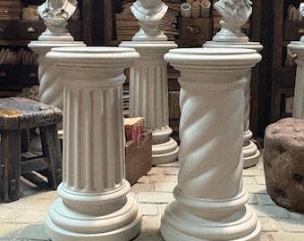 Lost Miniatures - Column Pedestals - dollhouse / diorama / mini set!