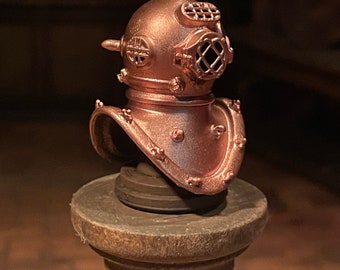 Lost Miniatures - Diving Helmet - 1/12 Scale - Dollhouse / Diorama / Miniature Set!