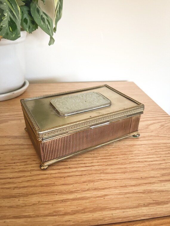 Antique Regency Apollo Ormolu Jewelry/Trinket Box - image 6