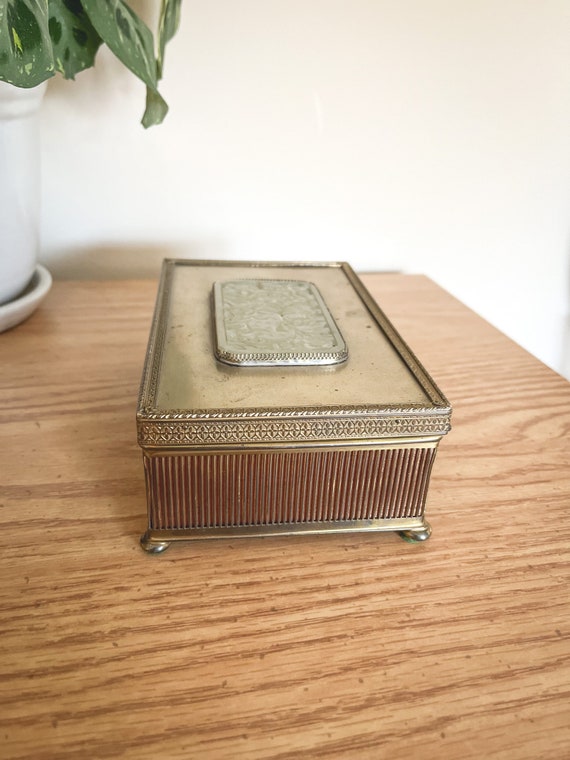 Antique Regency Apollo Ormolu Jewelry/Trinket Box - image 7