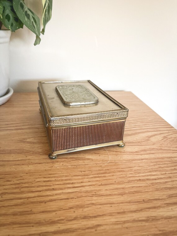 Antique Regency Apollo Ormolu Jewelry/Trinket Box - image 8