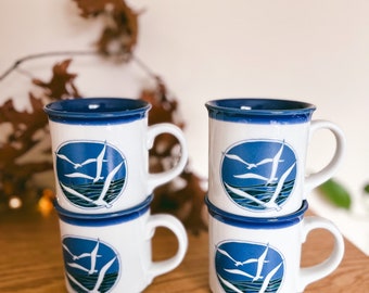 Otagiri Sea/Oceanside Mugs with Seagulls 15+
