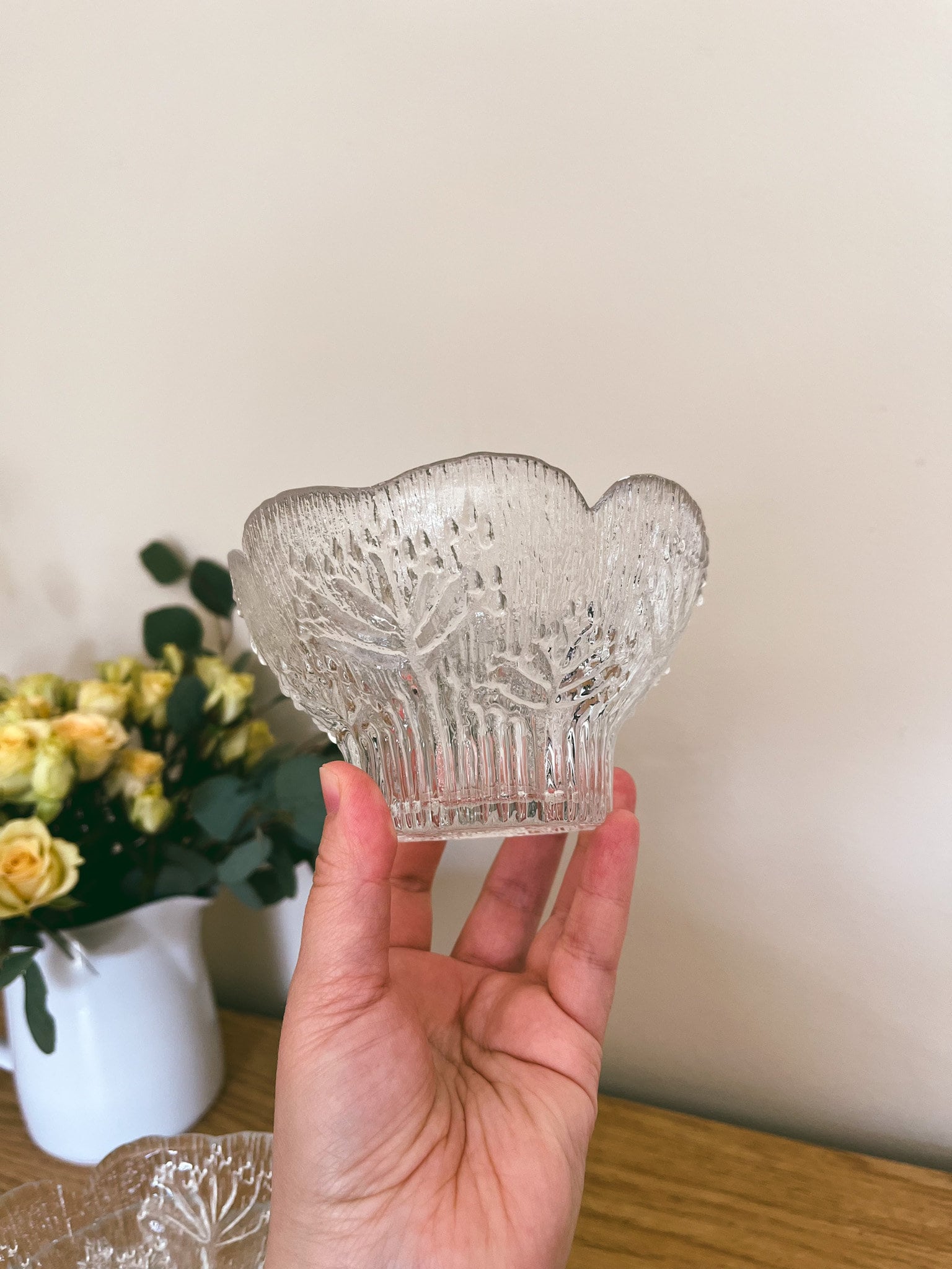 Lasisepat M nts l Of Finland Koiranputki cow Parsley Clear Glass lasisepat-m-nts-l-of-finland-koiranputki-cow-parsley-clear-glass