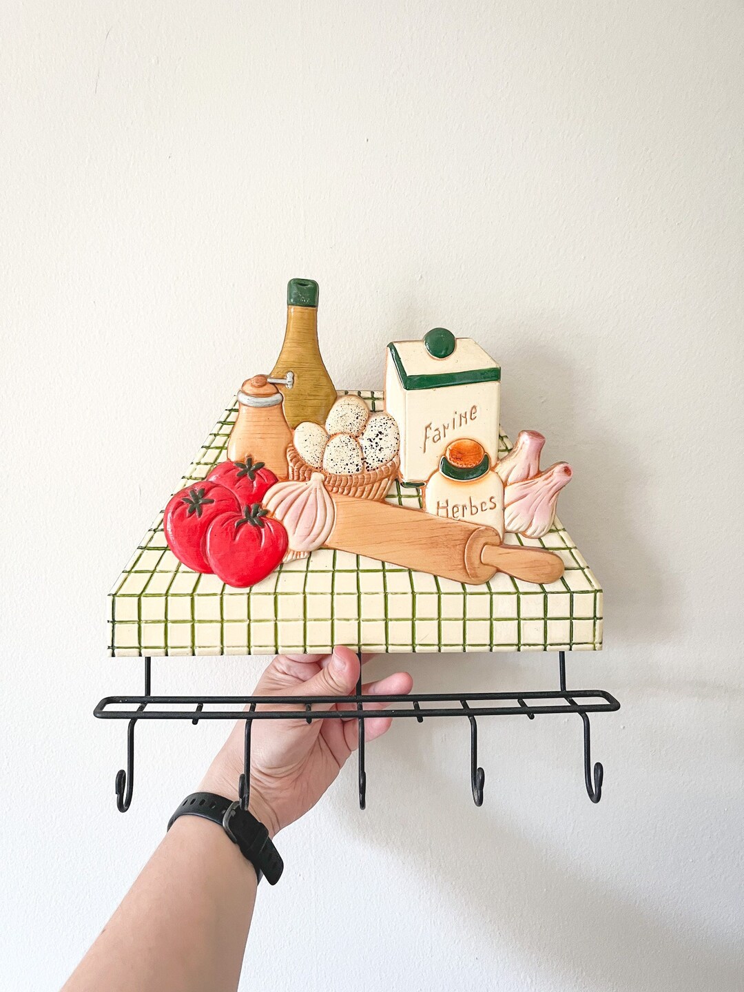 Amazing Vintage Kitchen Hanger by Cuzin / France / Modèles Etsy