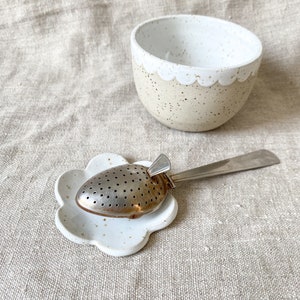 Repose-sachet De Thé - Motif "Paresseux Qui Sieste Sur Sa Branche" En Mélamine