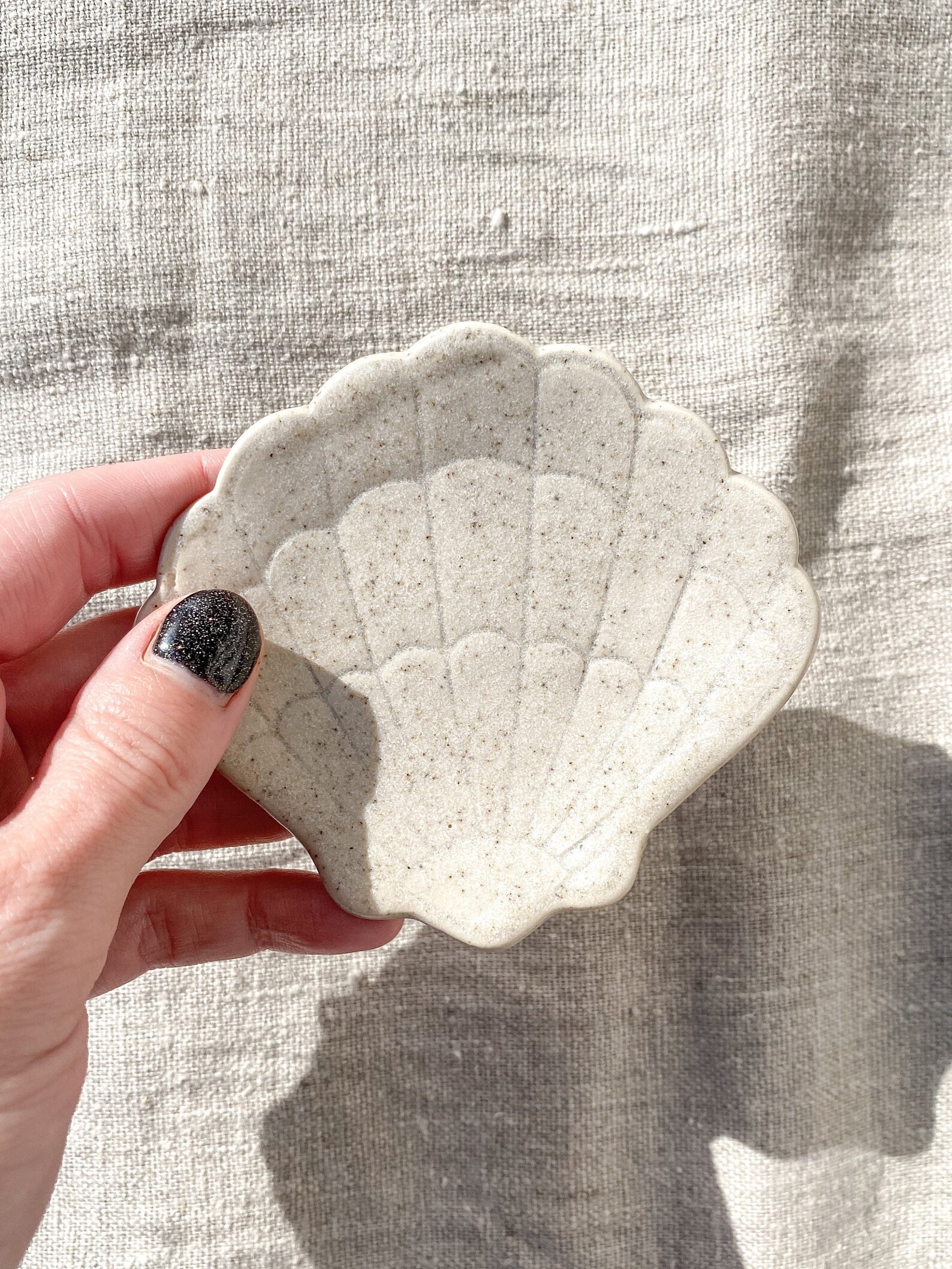 Ceramic Seashell Jewelry Dish Handmade Stoneware Mermaid Dish Etsy UK
