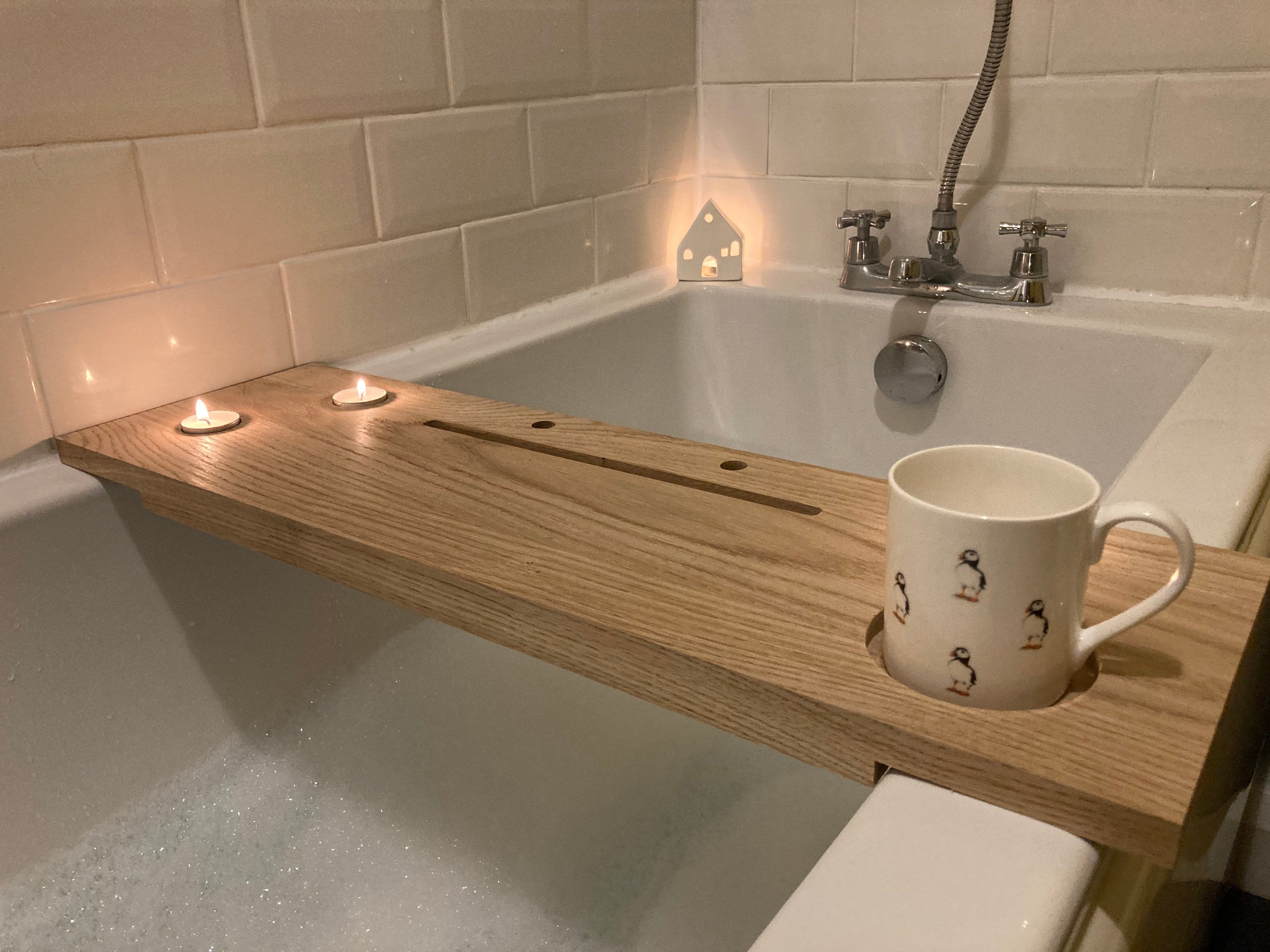 Wooden Bathboard Made in Yorkshire With Oak or Ash Options. Etsy UK