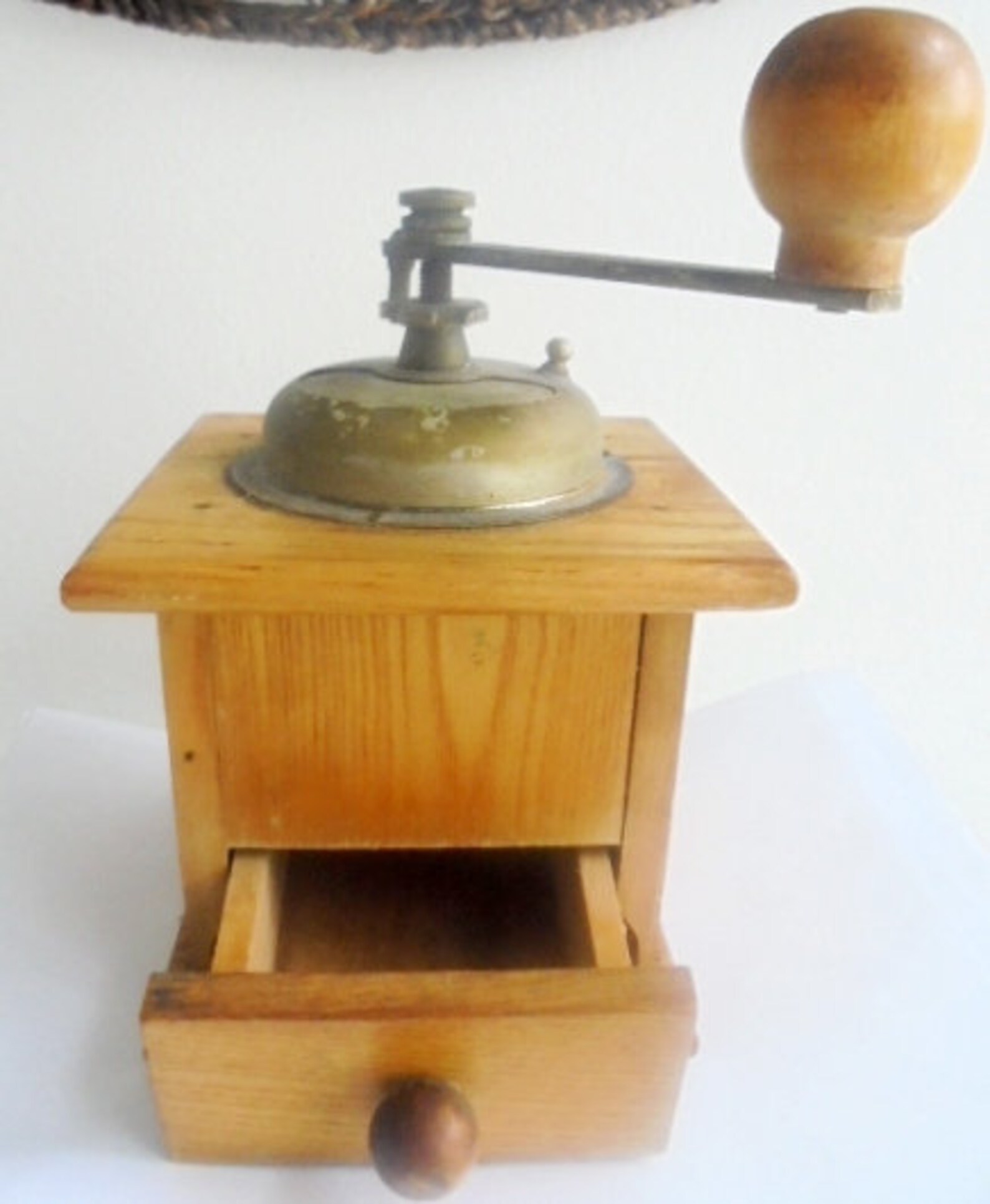 FUNZ COFFEE GRINDER in Holz und Metall Original aus den 1960er | Etsy