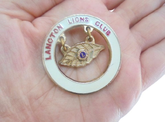 Japan Usa Originals 1970s LIONS CLUBS INTERNATIONAL 5 Pins from Vienna