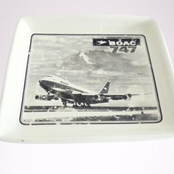 British Airways Plate Etsy