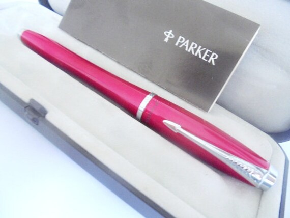 URBAN estilográfica rojo rosa En caja regalo con - Etsy España