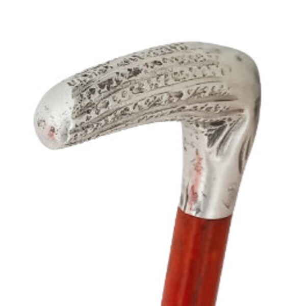 Walking Stick Silver Handle Etsy