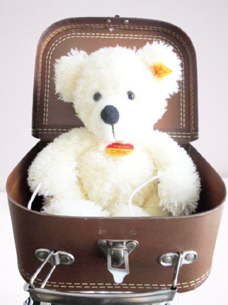 Steiff Lotte Teddy Bear Sale Lotte Teddy Bear In Suitcase 28 Cm