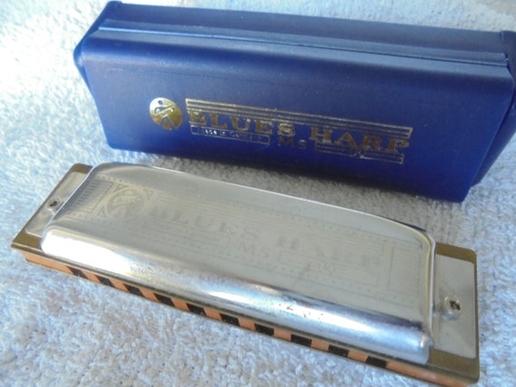 Menagerry zeevruchten cabine HOHNER mondharmonica Blues Harp HARP MS R Duitsland Origineel - Etsy  Nederland