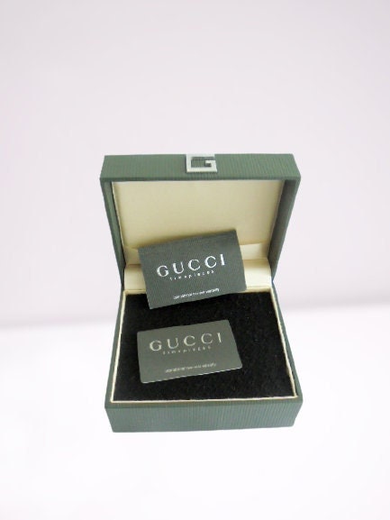 GUCCI JEWELRY BOX for Jewels Necklace Watch Bracelet Original 
