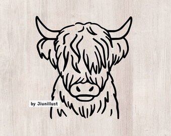 Free Free 221 Free Highland Cow Svg SVG PNG EPS DXF File