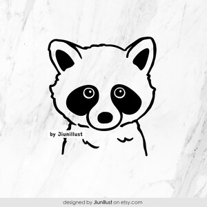 Download Raccoon SVG Cute Raccoon SVG Baby Raccoon SVG Raccoon Face ...