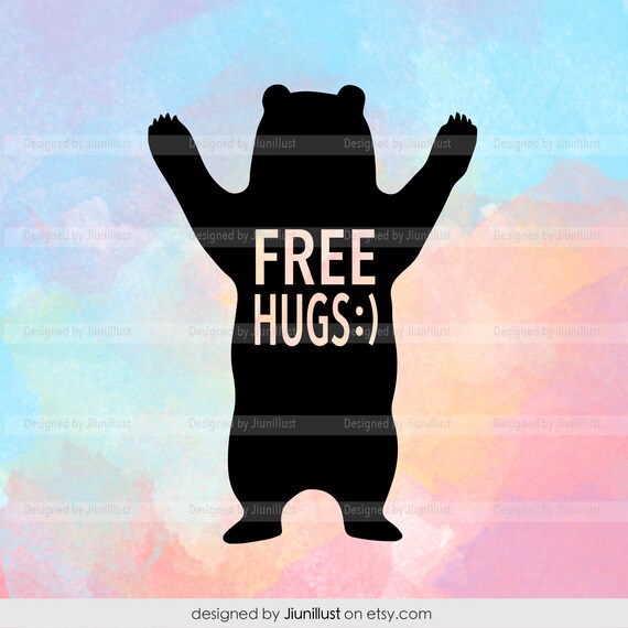 Download Free Hugs Bear Svg Sublimation Png Design Digital Download Etsy 3D SVG Files Ideas | SVG, Paper Crafts, SVG File