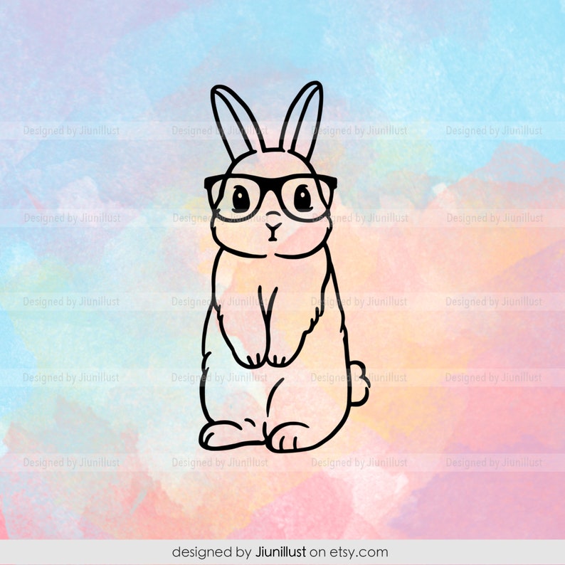 Download Png Printable Artwork Easter Svg Digital Download Hand Drawn 4 Style Cute Funny Boy Bunny Svg Sublimation Rabbit With Glasses Svg Clip Art Art Collectibles Delage Com Br