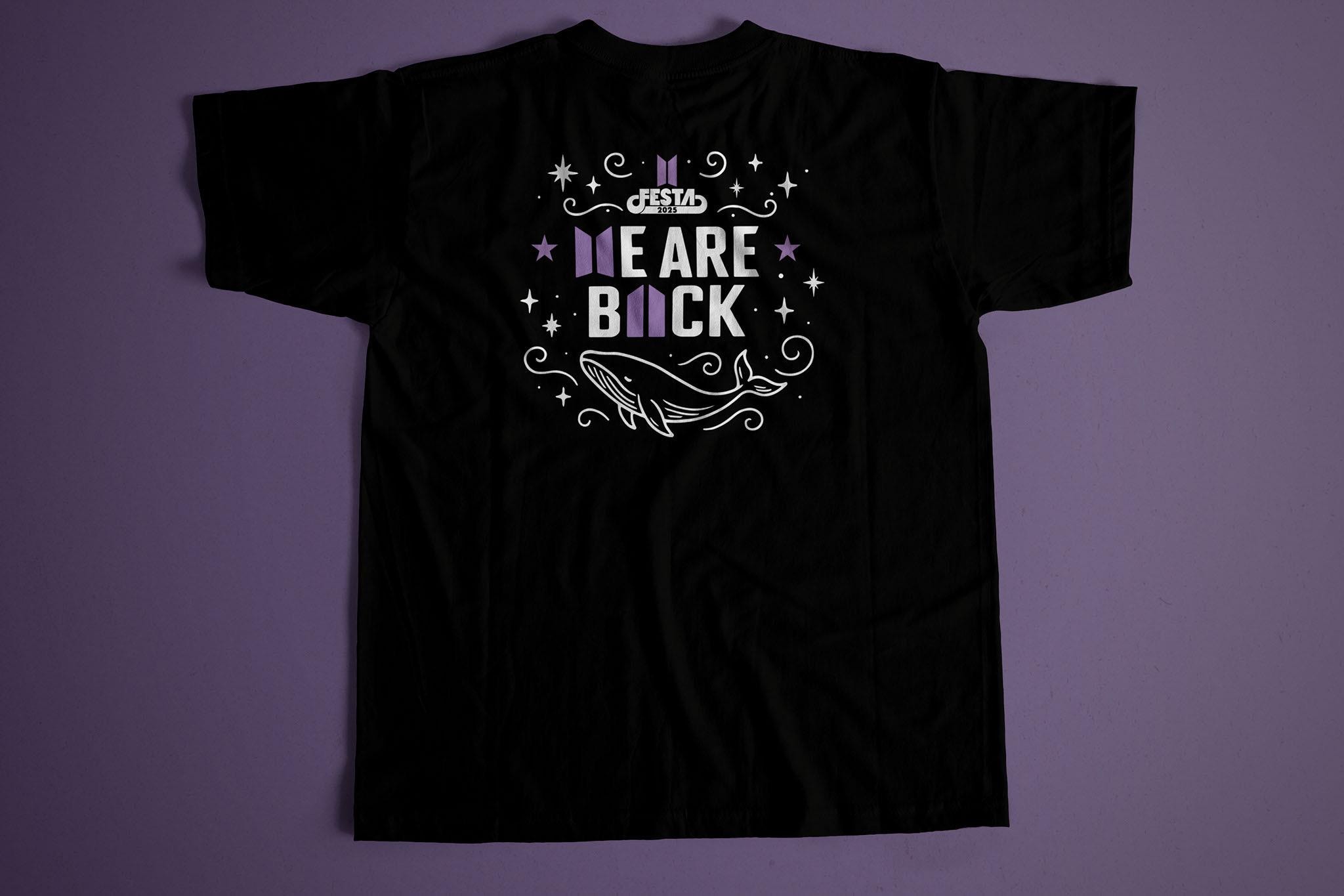 BTS Festa 2025 Shirt | Fan Inspired Kpop Tee | ARMY Merch