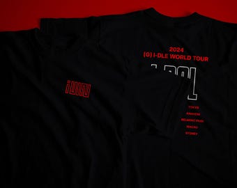 G)I-DLE JUST ME TOUR CONCERT T-SHIRT – IDOLS FASHION