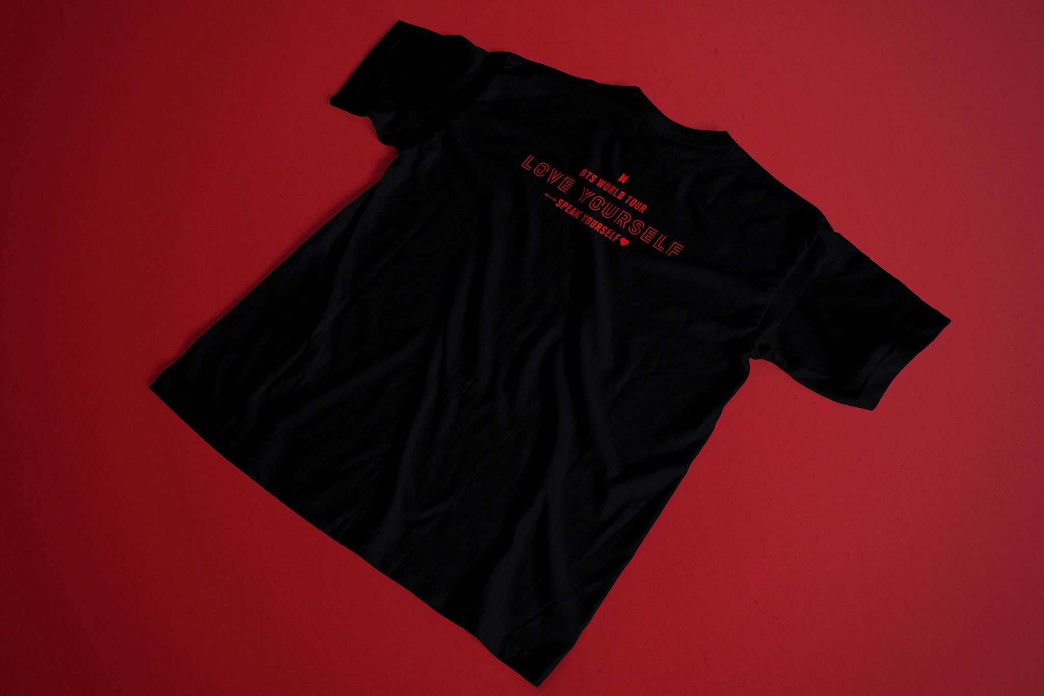 BTS WORLD TOUR LY SPEAK YOURSELF T-SHIRTS 100% COTTON